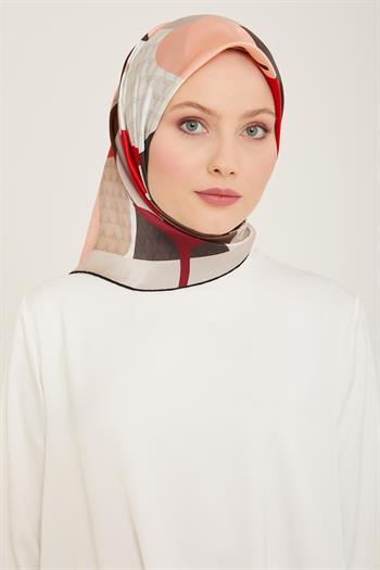 Armine İpek Eşarp 2024 Yaz - 9119-14 Twill