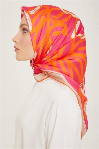 Armine İpek Eşarp 2024 Yaz - 9123-85 Twill