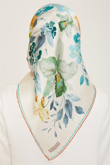 Armine İpek Eşarp 2024 Yaz - 9127-02 Twill