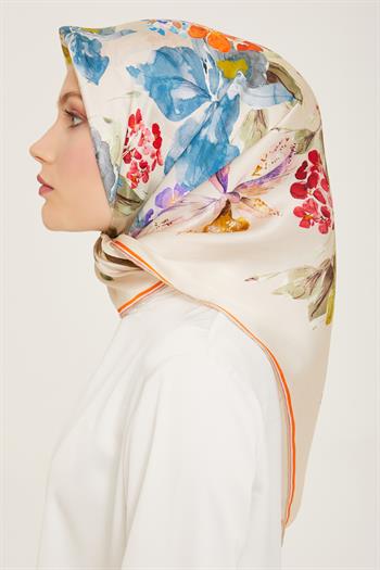 Armine İpek Eşarp 2024 Yaz - 9127-34 Twill