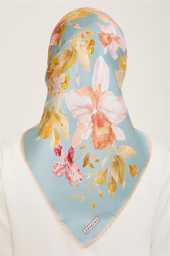 Armine İpek Eşarp 2024 Yaz - 9127-53 Twill