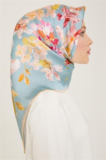 Armine İpek Eşarp 2024 Yaz - 9127-53 Twill