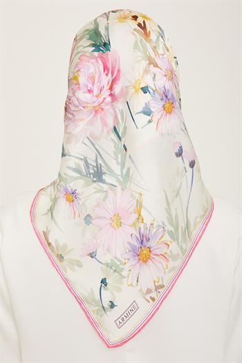 Armine İpek Eşarp 2024 Yaz - 9129-38 Twill