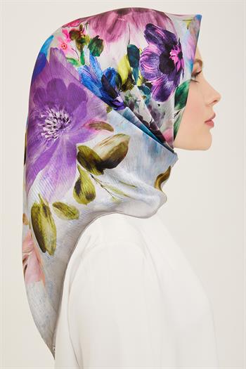 Armine İpek Eşarp 2024 Yaz - 9133-33 Twill