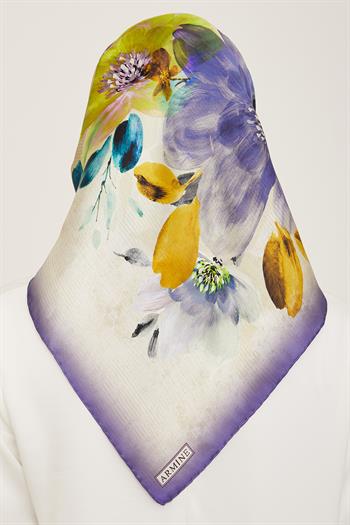 Armine İpek Eşarp 2024 Yaz - 9133-53 Twill