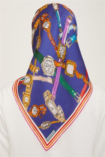 Armine İpek Eşarp 2024 Yaz - 9141-05 Twill