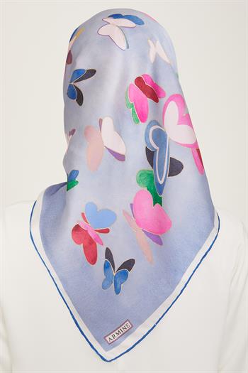 Armine İpek Eşarp 2024 Yaz - 9146-34 Twill