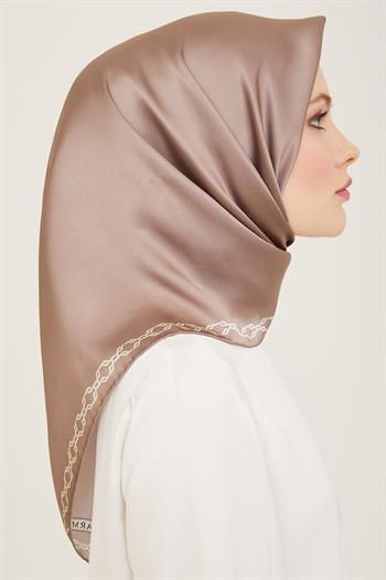 Armine İpek Eşarp 2024 Yaz - 9154-32 Taş Twill