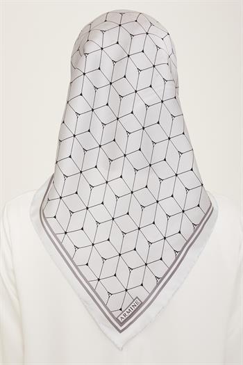 Armine İpek Eşarp 2024 Yaz - 9166-02 Twill