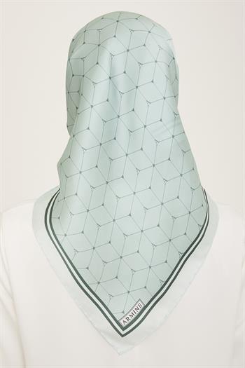 Armine İpek Eşarp 2024 Yaz - 9166-36 Twill