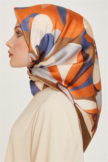 Armine İpek Eşarp 2025 Kış - 9200-33 Twill