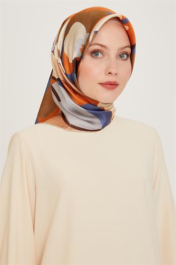Armine İpek Eşarp 2025 Kış - 9200-33 Twill