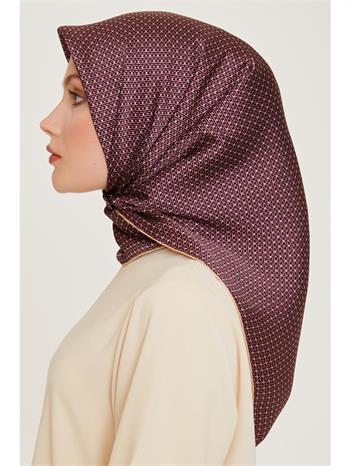 Armine İpek Eşarp 2025 Kış - 9210-83 Mürdüm Twill
