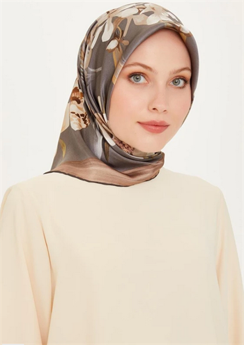 Armine İpek Eşarp 2025 Kış - 9215-04 Twill
