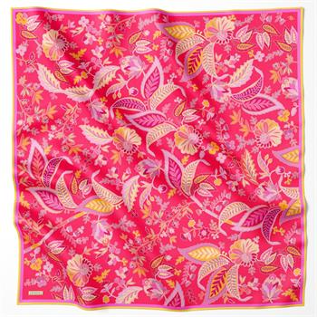 Armine İpek Eşarp 2025 Kış - 9227-09 Fuşya Twill