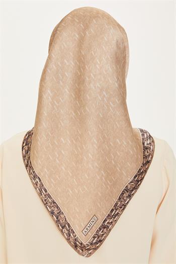 Armine İpek Eşarp 2025 Kış - 9230-05 Soft Camel Twill