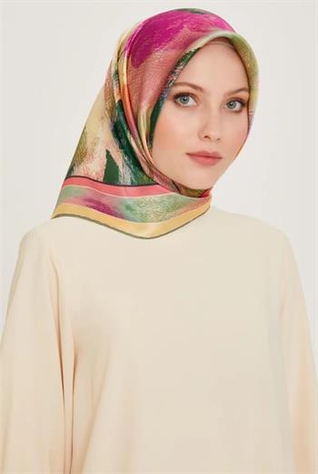 Armine İpek Eşarp 2025 Kış - 9240-32 Tereyağı Sarısı Sura