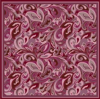 Armine İpek Eşarp 2025 Yaz - 9323-83 Bordo Sura