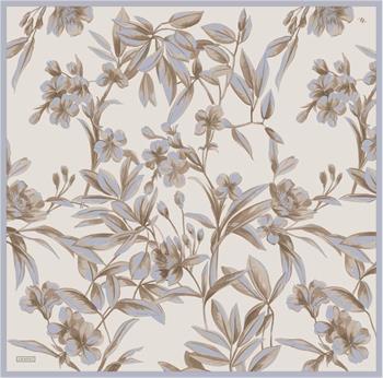 Armine İpek Eşarp 2025 Yaz - 9324-82 Krem Twill