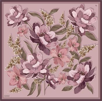 Armine İpek Eşarp 2026 Kış - 9414-03 Pudra Twill