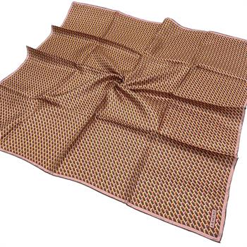 Armine İpek Eşarp 2026 Kış - 9417-05 Pudra Kahve Twill