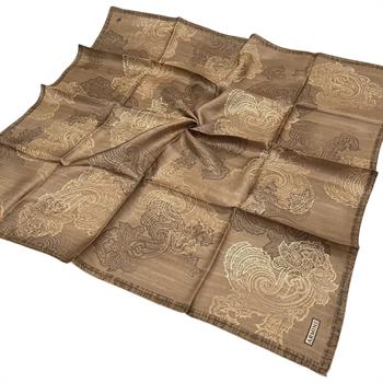 Armine İpek Eşarp 2026 Kış - 9428-38 Açık Kahve Twill