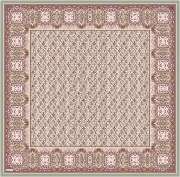 Armine İpek Eşarp 2026 Yaz - 9518-32 Gül Kurusu Twill