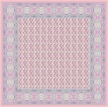 Armine İpek Eşarp 2026 Yaz - 9518-84 Lila Twill
