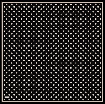Armine İpek Eşarp 2026 Yaz - 9544-01 Siyah Twill
