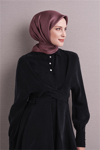 Armine İpek Eşarp 2027 Kış - 9601-04 Gül Kurusu Twill
