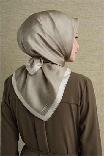 Armine İpek Eşarp 2027 Kış - 9601-09 Bej Sura