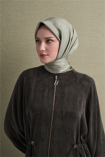 Armine İpek Eşarp 2027 Kış - 9601-32 Açık Yeşil Twill