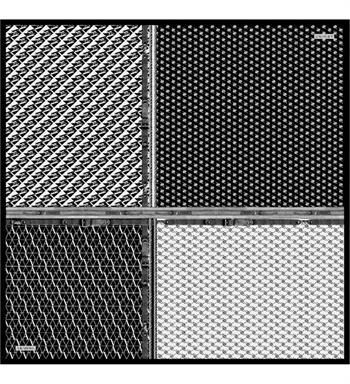 Armine İpek Eşarp Nostalji - 8519-88 Siyah Beyaz Twill