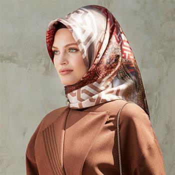 Armine İpek Eşarp Nostalji - 8245-01 Twill