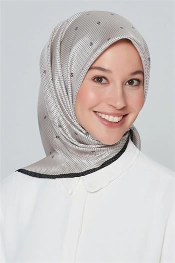 Armine İpek Eşarp Nostalji - 8259-83 Açık Taş Twill