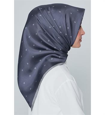 Armine İpek Eşarp Nostalji - 8259-88 Antrasit Twill