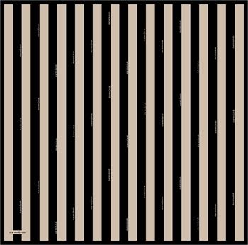 Armine İpek Eşarp Nostalji - 8504-03 Siyah Vizon Twill