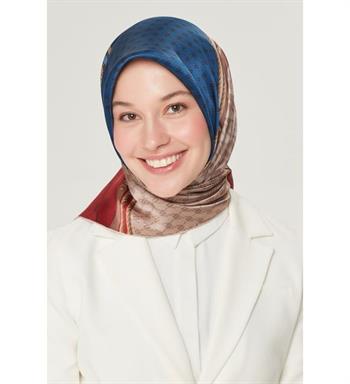 Armine İpek Eşarp Nostalji - 8519-34  Bordo Sura