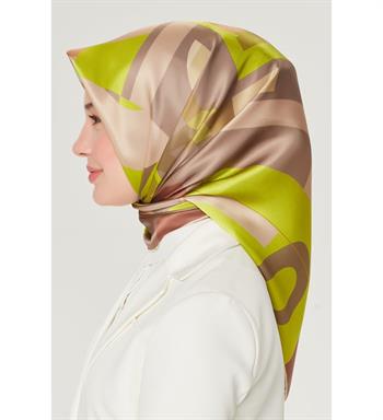 Armine İpek Eşarp Nostalji - 8526-25 Fıstık Twill