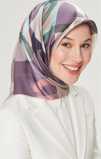 Armine İpek Eşarp Nostalji - 8526-39 Gül Kurusu Twill