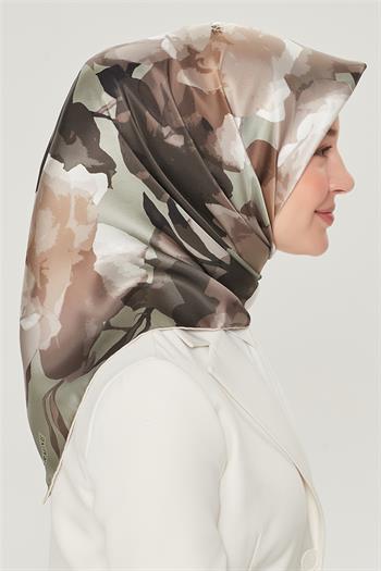 Armine İpek Eşarp Nostalji - 8534-88 Açık Çağla Twill