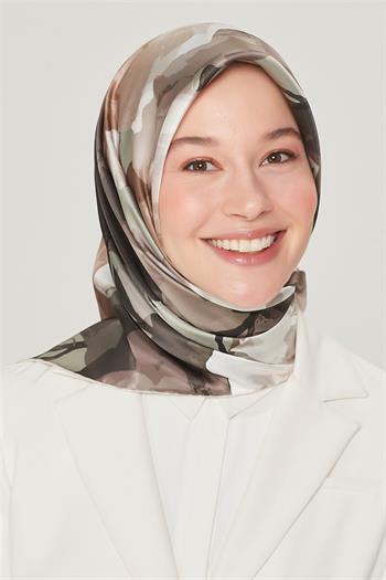 Armine İpek Eşarp Nostalji - 8534-88 Açık Çağla Twill