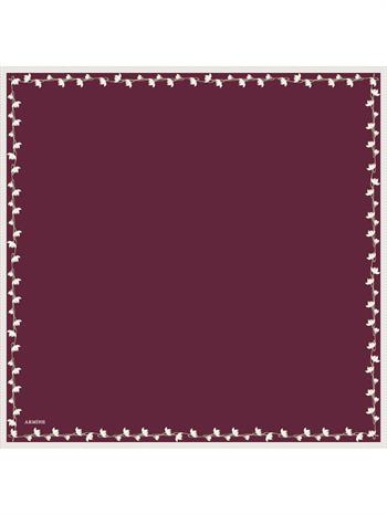 Armine İpek Eşarp Nostalji - 8553-92 Bordo Twill