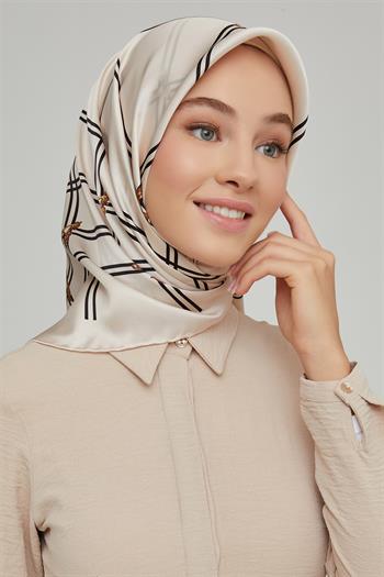 Armine İpek Eşarp Nostalji - 8656-04 Twill