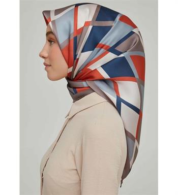 Armine İpek Eşarp Nostalji - 8664-27 Vizon Twill