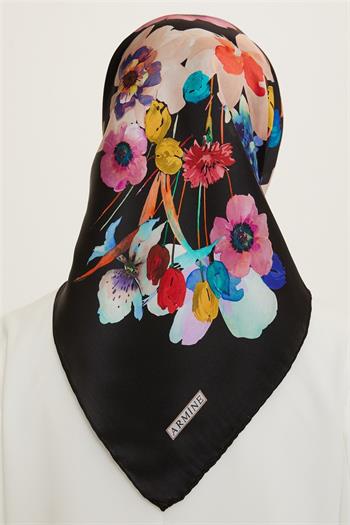 Armine İpek Eşarp Nostalji - 8723-54 Twill