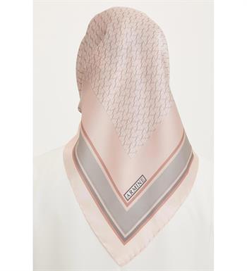 Armine İpek Eşarp Nostalji - 8724-05 Pudra Twill