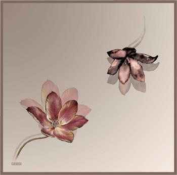 Armine İpek Eşarp Nostalji - 8737-07 Vizon Twill