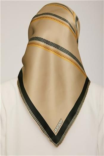 Armine İpek Eşarp Nostalji - 8833-50 Vizon Twill