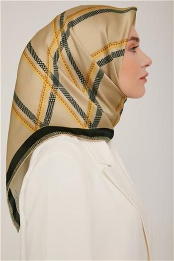 Armine İpek Eşarp Nostalji - 8833-50 Vizon Twill